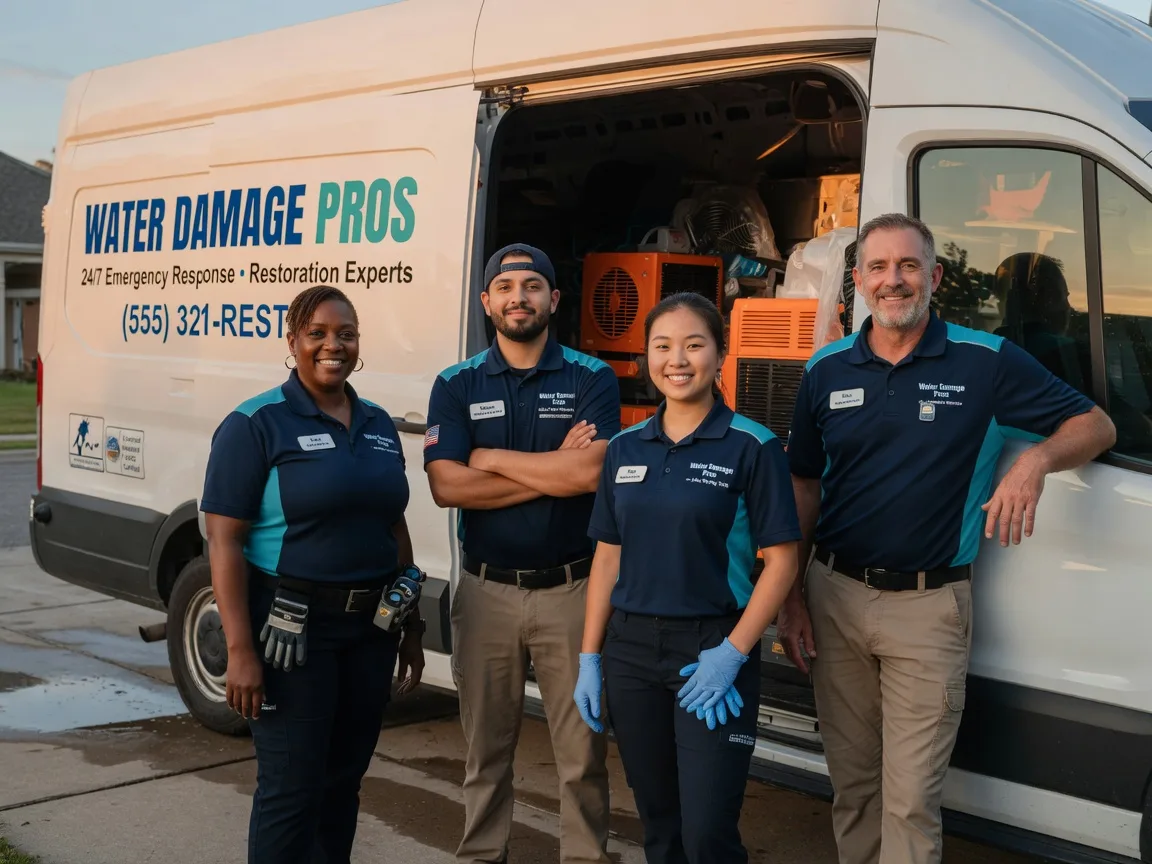 Water Damage Restoration company in Reklaw, TX